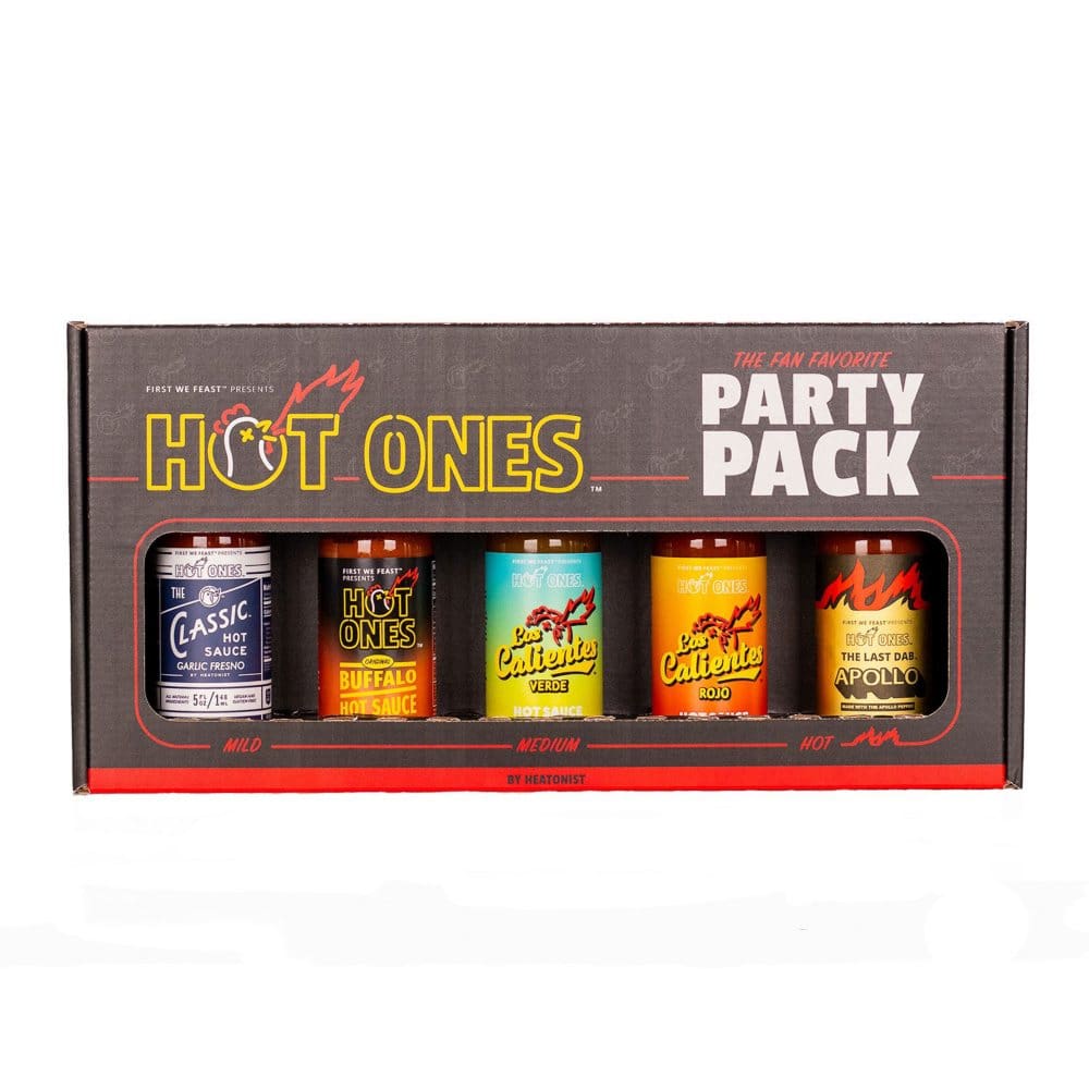 Hot Ones Hot Sauce Party Pack (5 oz. 5 pk.) - New Items - ShelHealth