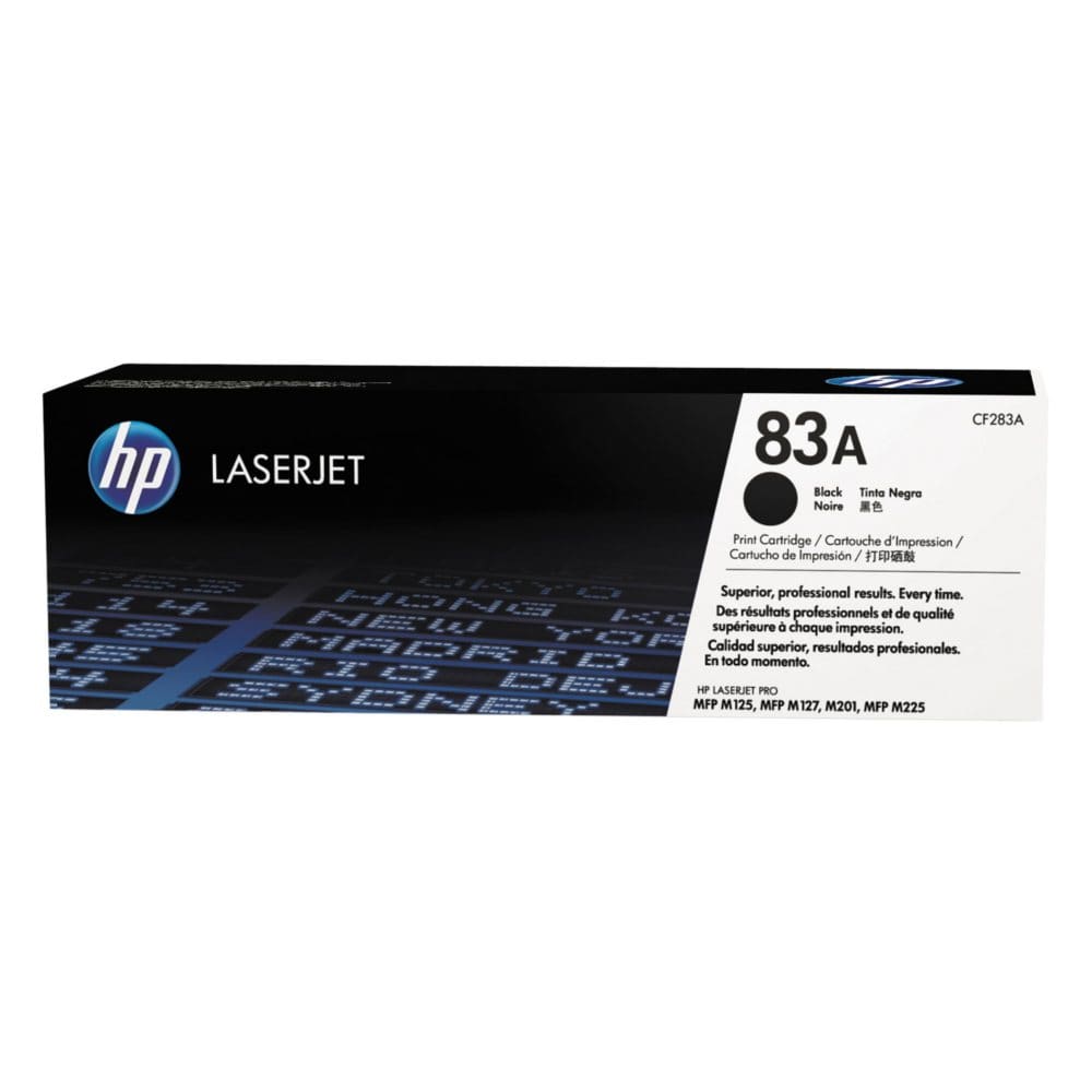 HP 83A (CF283A-D) 2-pack Original LaserJet Toner Cartridges Black - Laser Printer Supplies - HP