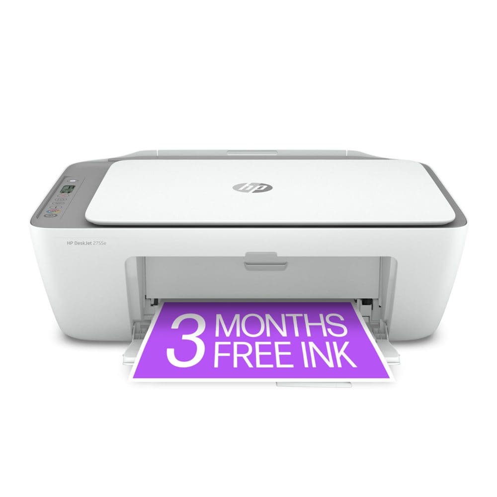 HP DeskJet 2755e Wireless All-in-One Inkjet Printer Copy/Print/Scan - Inkjet Printers - HP