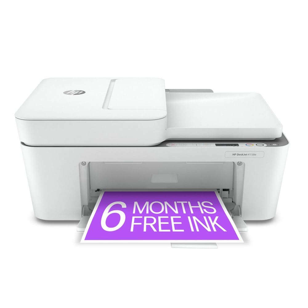 HP DeskJet 4158e All-in-One Wireless Color Inkjet Printer – 6 months free Instant Ink with HP+ - HP Printers - HP
