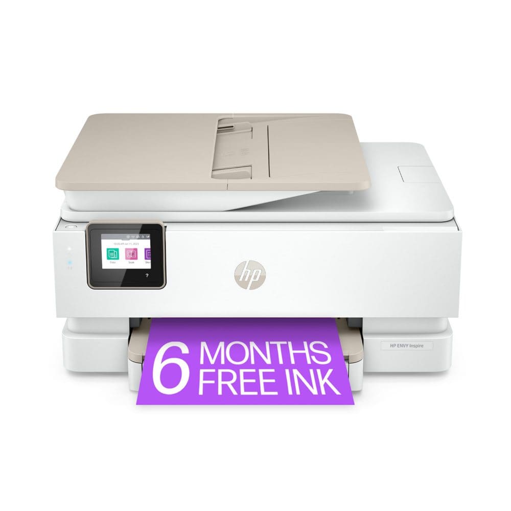 HP ENVY Inspire 7958e All-in-One Printer Wireless Color Inkjet Printer â€“ 6 Months Free Instant Ink with HP+ - Instant Ink Printers - HP