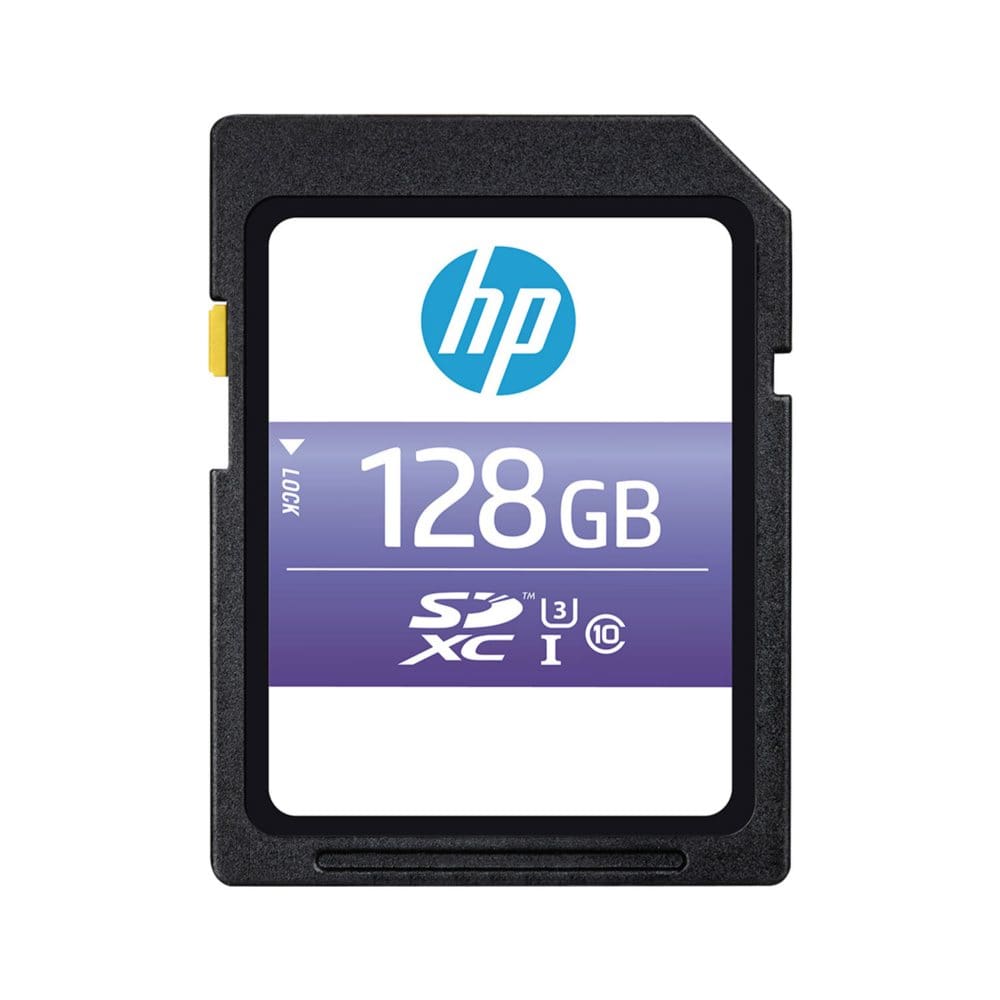 HP sx330 Class 10 U3 SDXC Flash Memory Card (Select Size) - Hard Drives & Storage - HP