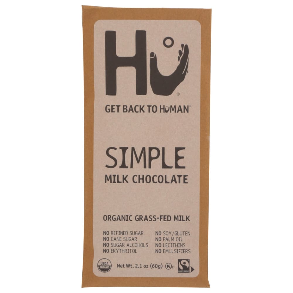 HU: Bar Milk Choc Simple 2.1 OZ (Pack of 5) - HU