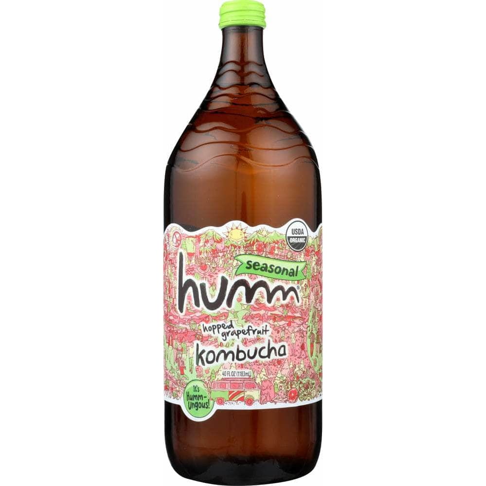 Humm Kombucha Humm Kombucha Grapefruit Seasonal, 40 oz