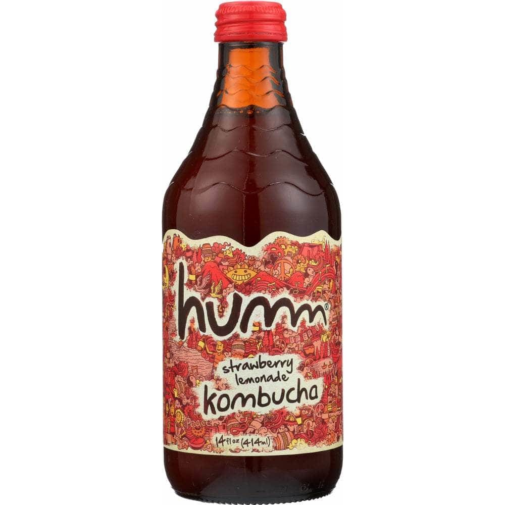 Humm Kombucha Humm Strawberry Lemonade Kombucha, 14 fl oz