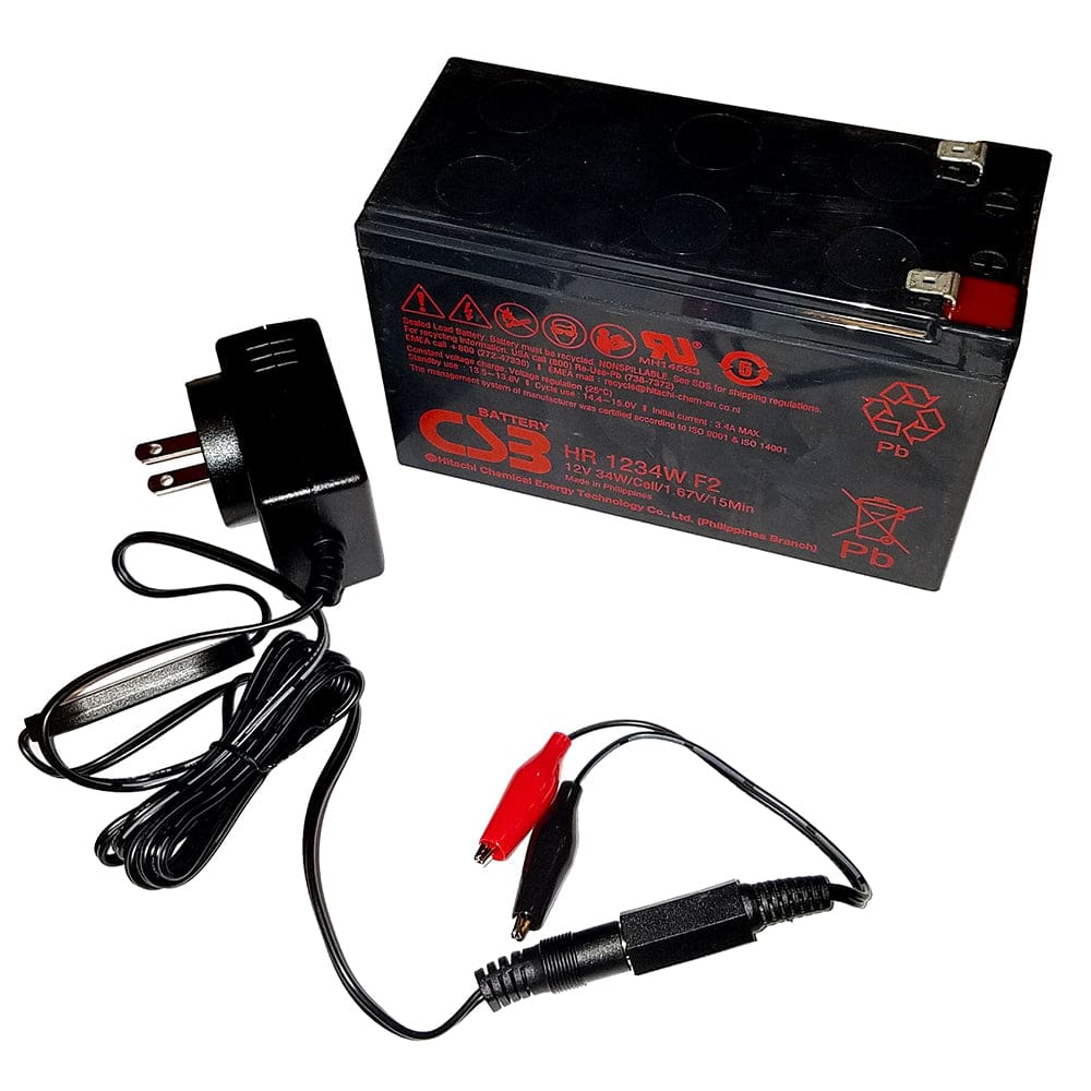 Humminbird 9Ah 12V AGM Battery Kit - Marine Navigation & Instruments | Accessories - Humminbird