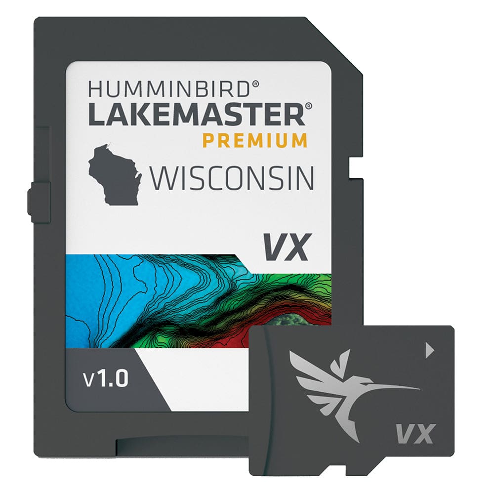 Humminbird LakeMaster® VX Premium - Wisconsin - Cartography | Humminbird - Humminbird