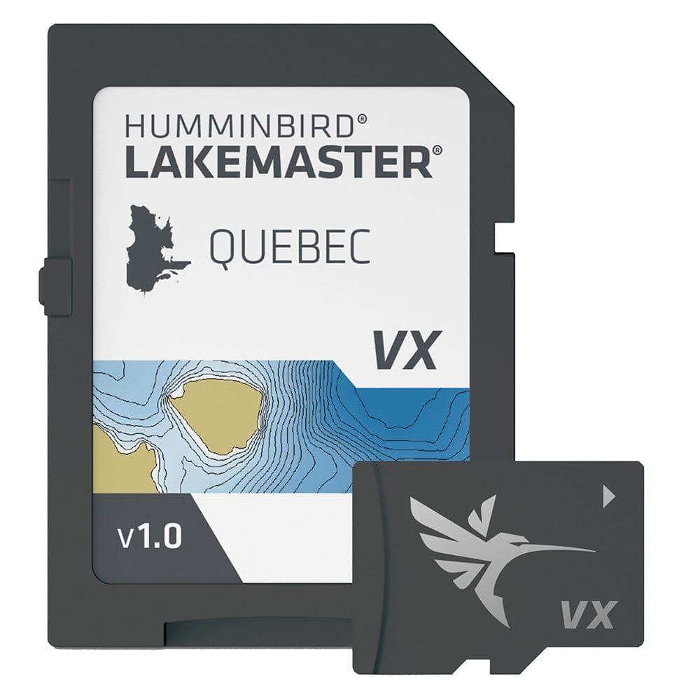 Humminbird LakeMaster® VX - Quebec - Cartography | Humminbird - Humminbird