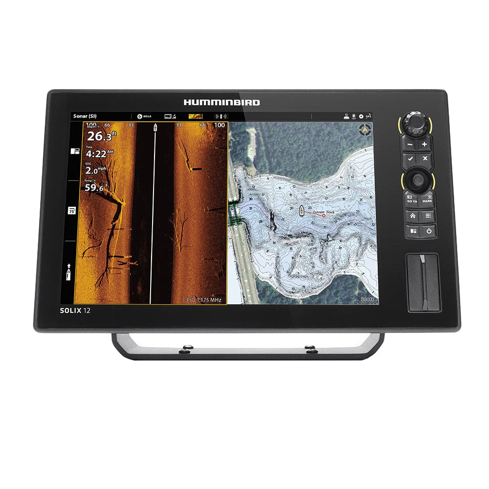 Humminbird SOLIX® 12 CHIRP MEGA SI+ G3 CHO Display Only - Marine Navigation & Instruments | GPS - Fishfinder Combos - Humminbird