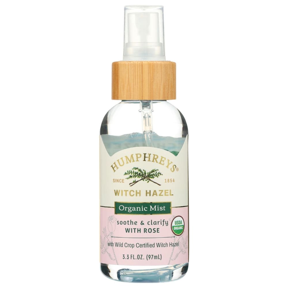 HUMPHREYS: Mist Facial Wtch Hzl Rose 3 oz - Beauty & Body Care > Skin Care > Facial Mists & Toners & Astringents - Humphreys