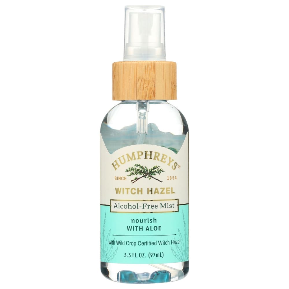 HUMPHREYS: Mist Witch Hazel Aloe 3 oz - Beauty & Body Care > Skin Care > Facial Mists & Toners & Astringents - Humphreys