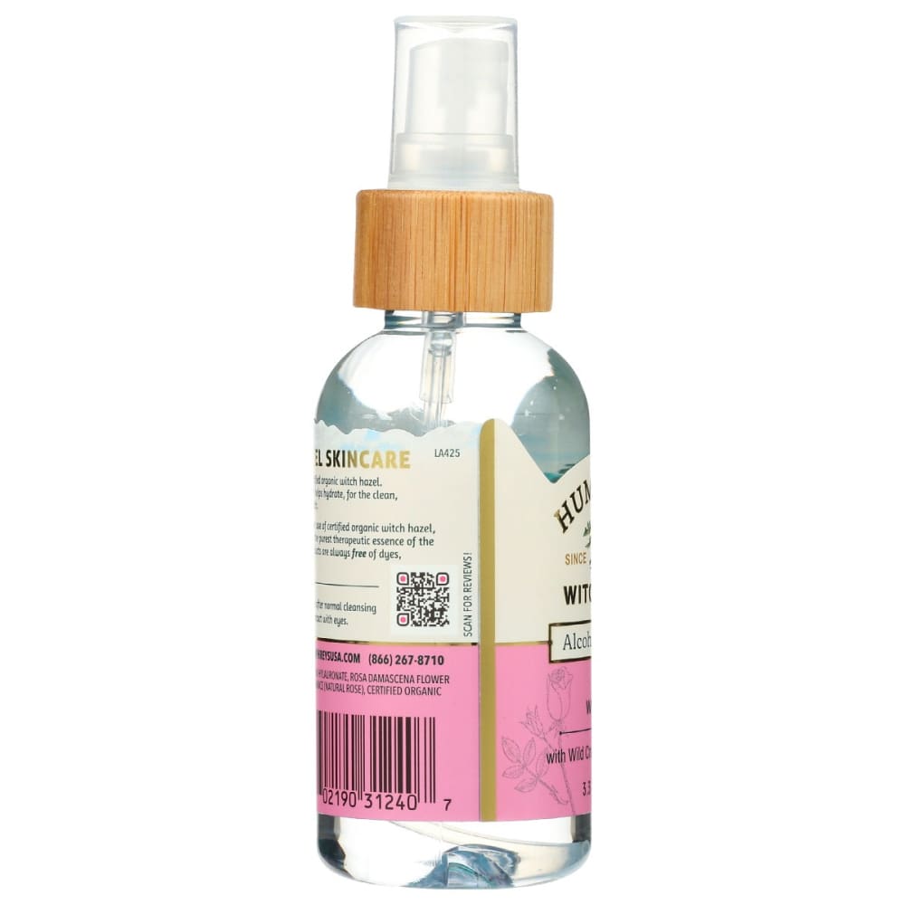 HUMPHREYS: Mist Witch Hazel Rose 3 oz - Beauty & Body Care > Skin Care > Facial Mists & Toners & Astringents - Humphreys