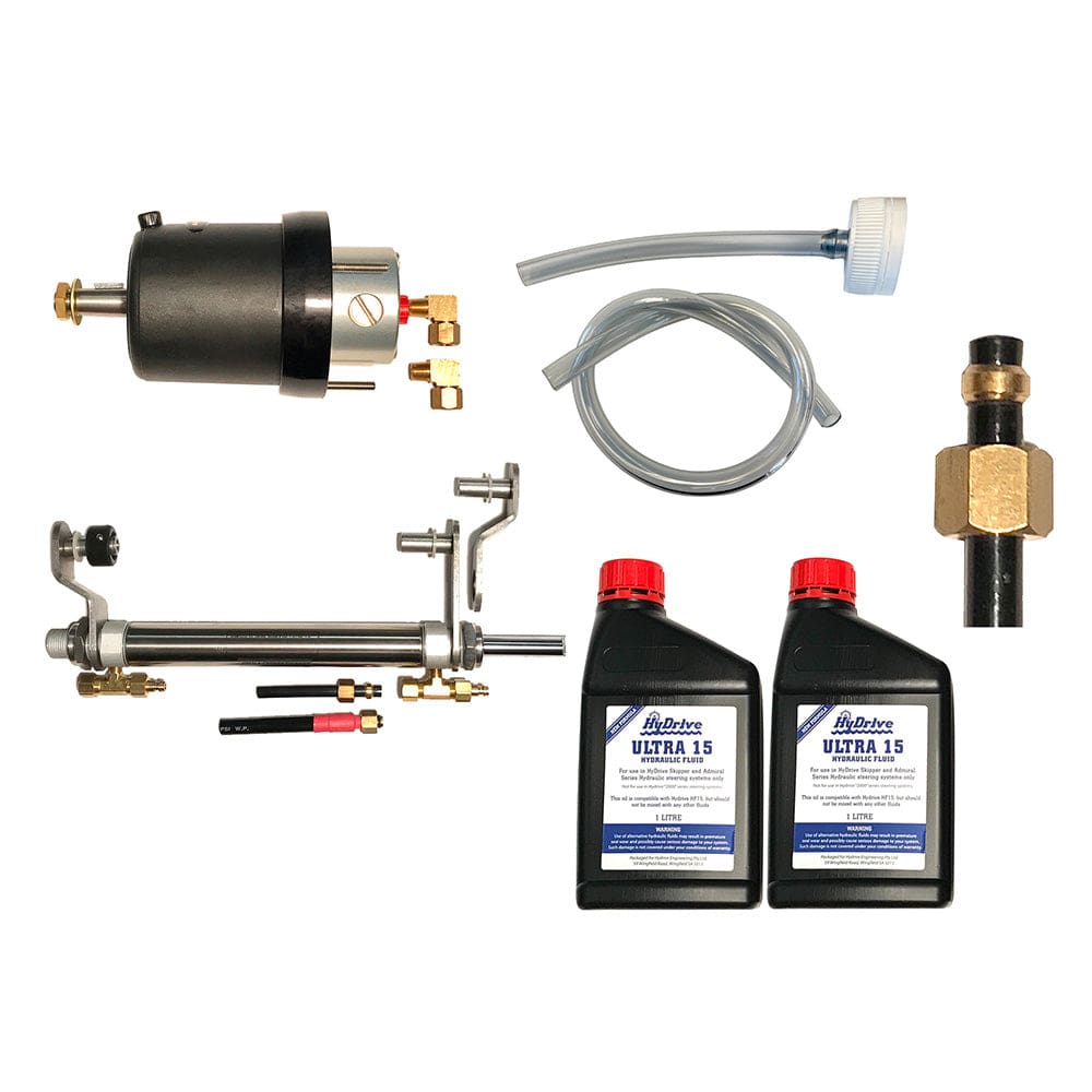 HyDrive El Outboard Steering Kit f/ Up To 150HP Motors - Boat Outfitting | Steering Systems - HyDrive