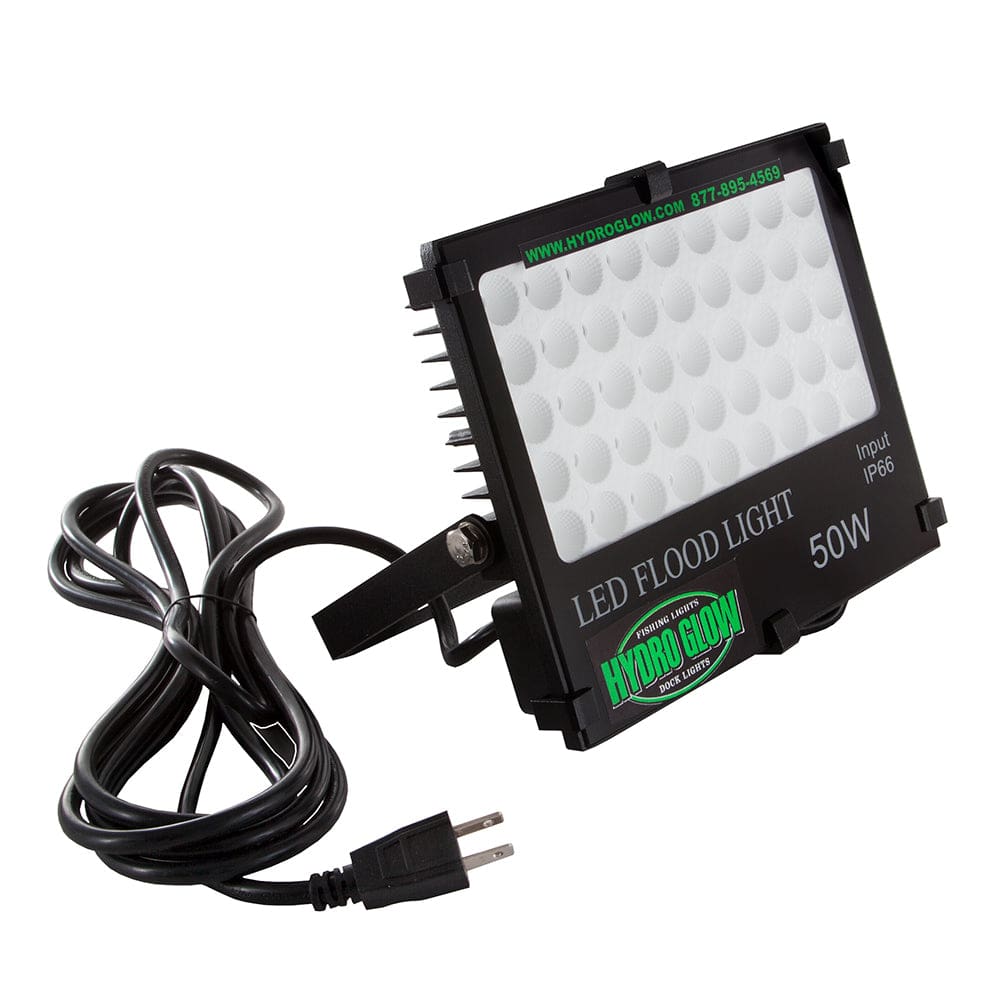 Hydro Glow FL50 50W/ 120VAC Flood Light - Green - Lighting | Flood/Spreader Lights,Hunting & Fishing | Fishing Accessories - Hydro Glow