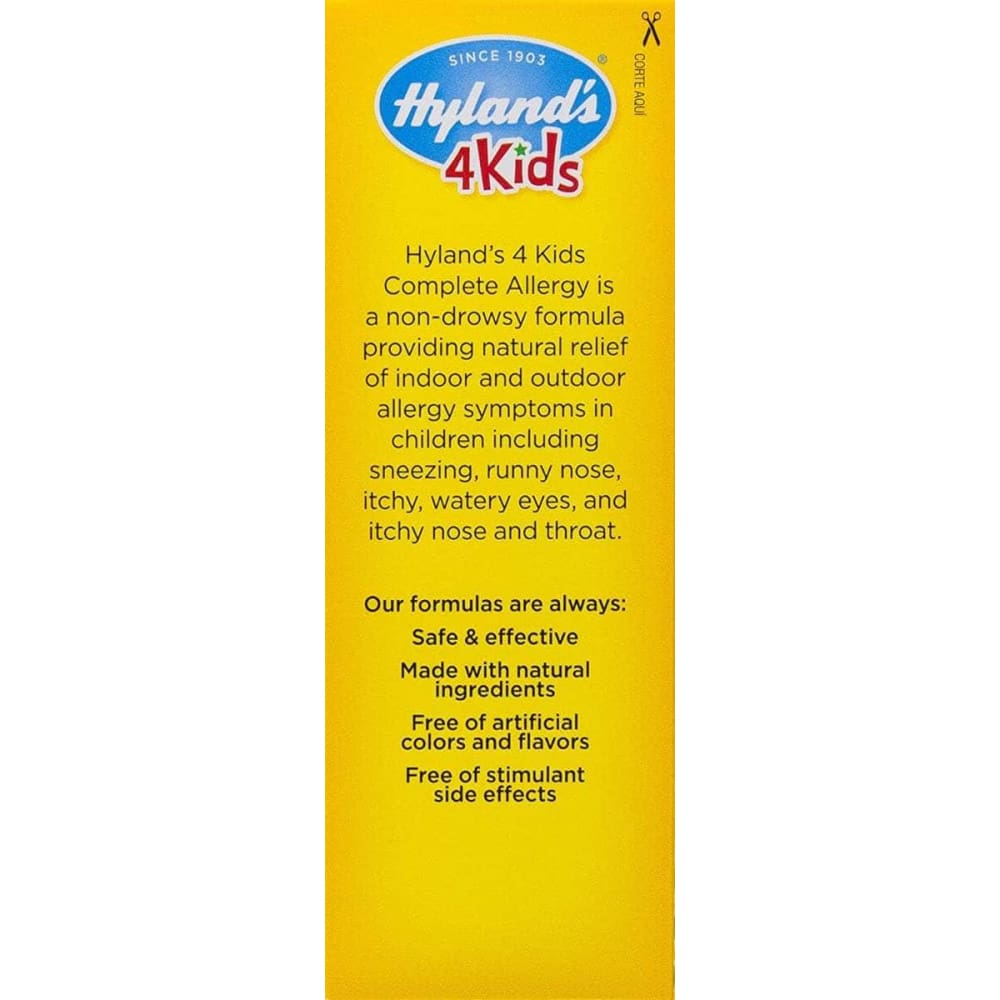 HYLAND Hyland Allergy Relief 4 Kids, 125 Tb