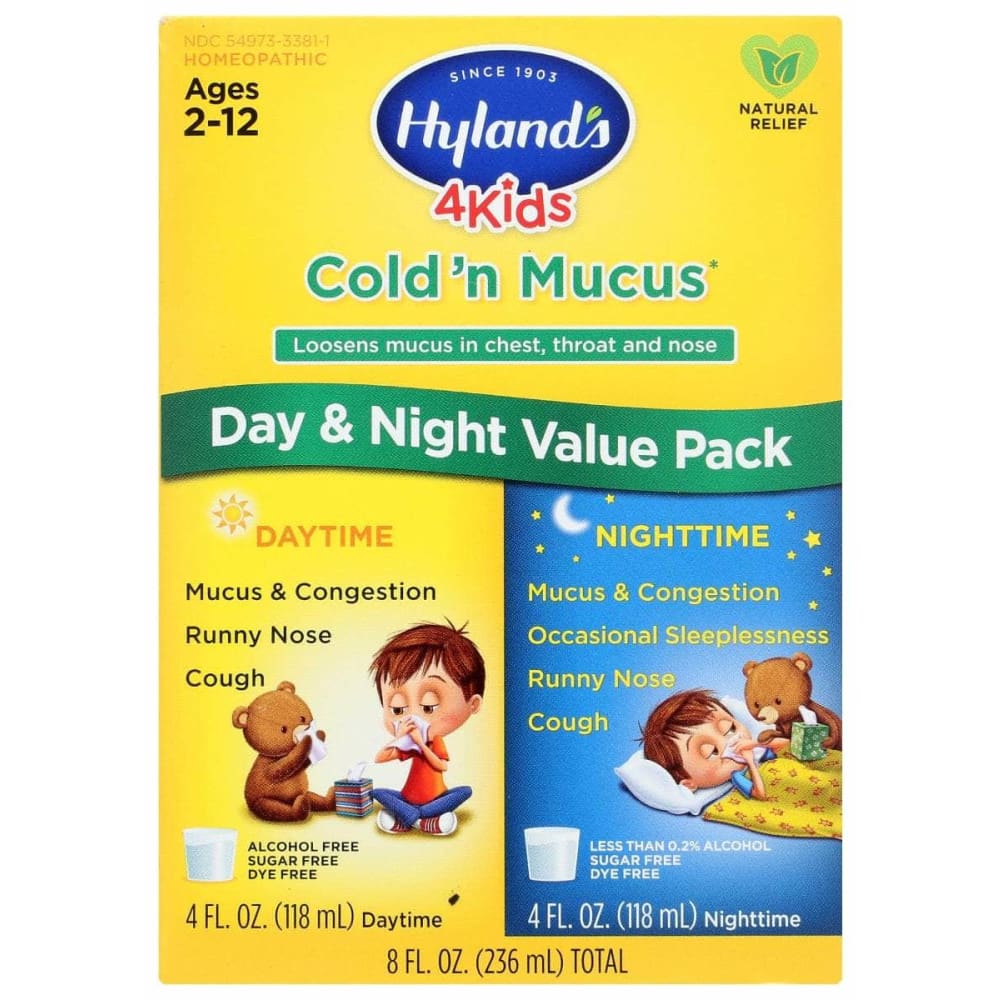 HYLAND Hyland Kids Cold N Mucus Valupk, 8 Oz