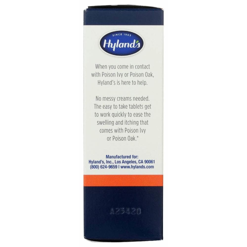 HYLAND'S Hyland Poison Ivy Oak Skin Rmedy, 50 Tb