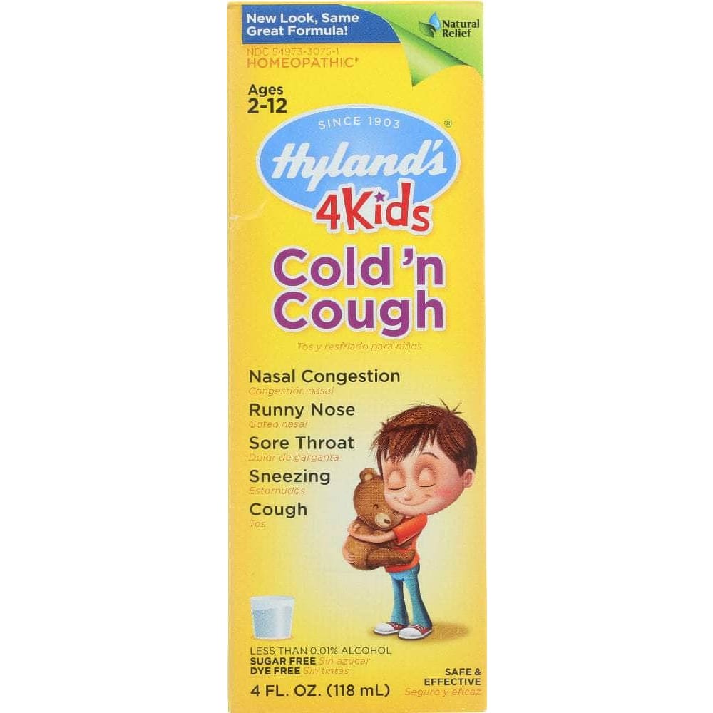 HYLANDS Hyland'S 4 Kids Cold 'N Cough, 4 Oz