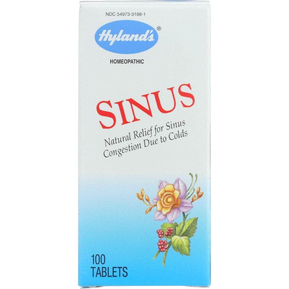 HYLANDS Hyland'S Sinus Tablet, 100 Tablets