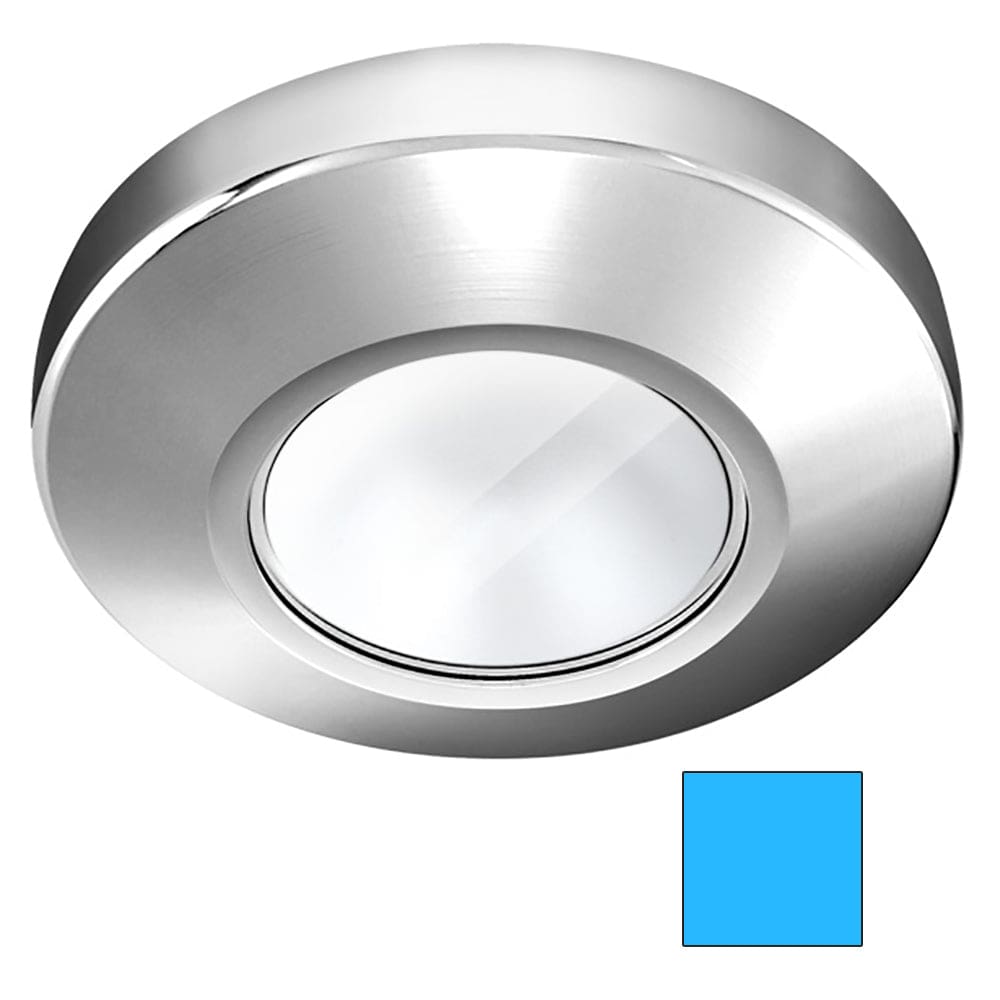 i2Systems Profile P1100 1.5W Surface Mount Light - Blue - Chrome Finish - Lighting | Dome/Down Lights - I2Systems Inc