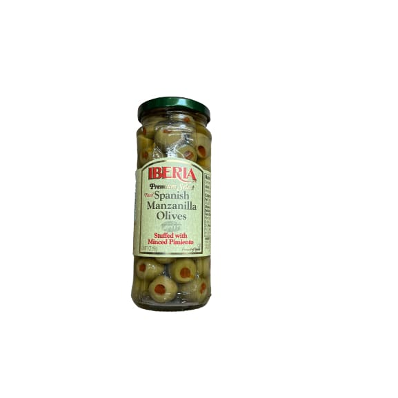 Iberia Iberia Spanish Manzanilla Olives Stuffed with Minced Pimiento, 7 Oz