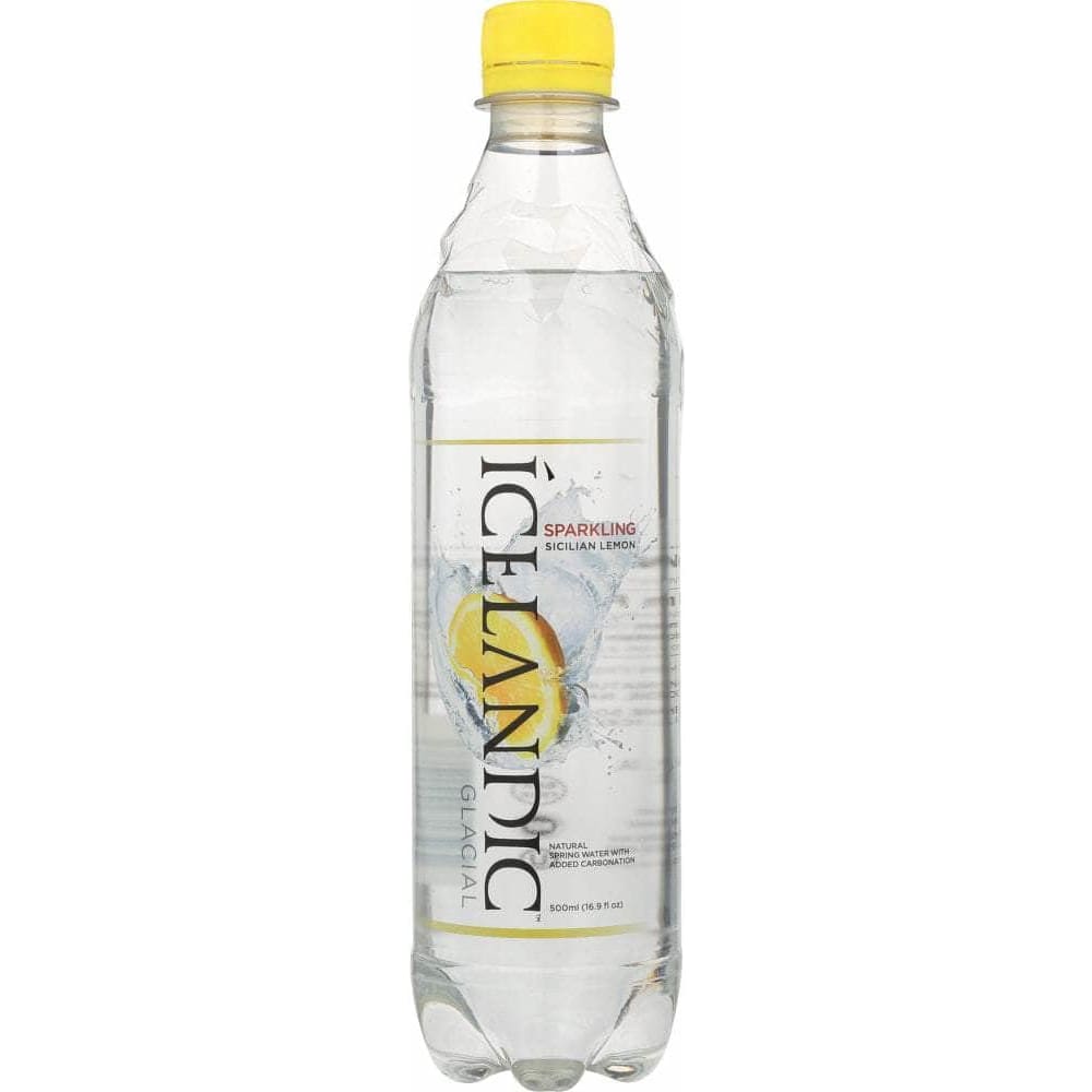 ICELANDIC GLACIAL Grocery > Beverages > Water ICELANDIC GLACIAL: Water Sparkling Sicilian Lemon, 16.9 fo