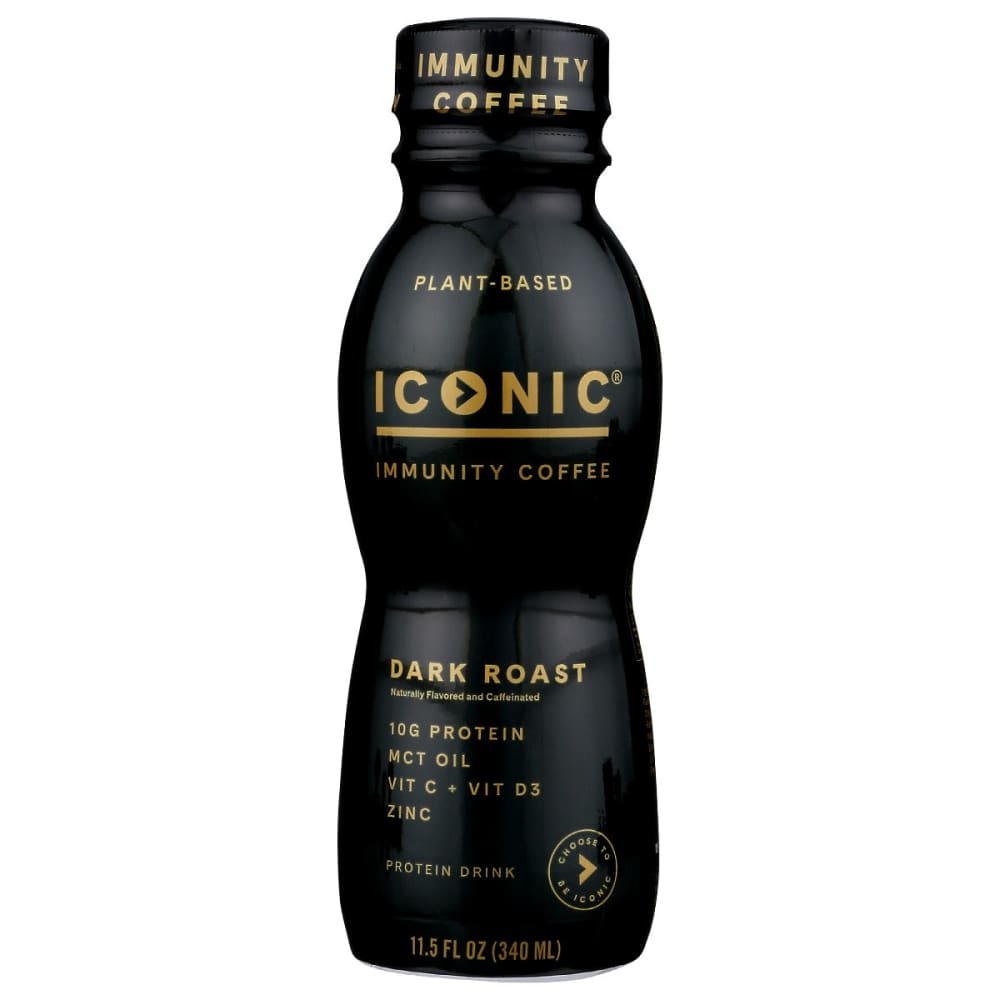 ICONIC: Protein Rtd Dark Roast 11.5 fo - Vitamins & Supplements > Protein Supplements & Meal Replacements - ICONIC