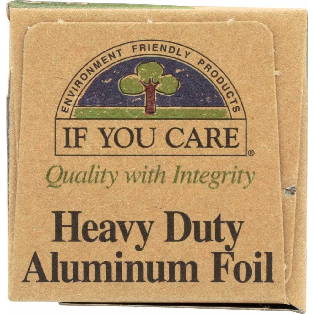 If You Care If You Care 100% Recycled Heavy Duty Aluminum Foil 30 sq ft (23 ft x 15.75 in), 1 ea