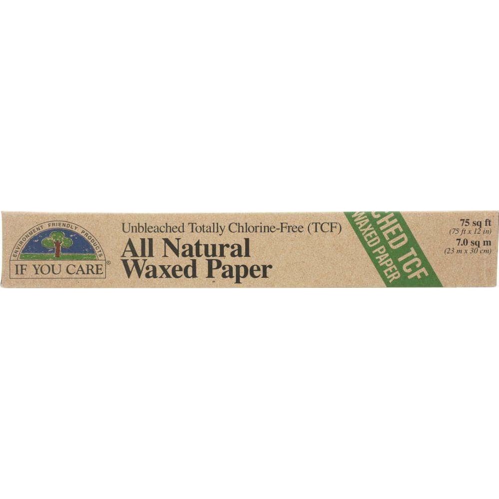 If You Care If You Care All Natural Waxed Paper 75 sq ft, 1 Ea