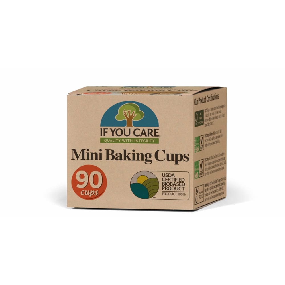 If You Care If You Care Mini Baking Cups, 90 pc