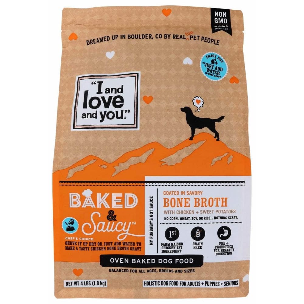 I&LOVE&YOU I&LOVE&YOU Dog Food Chkn Stw Ptato, 4 lb