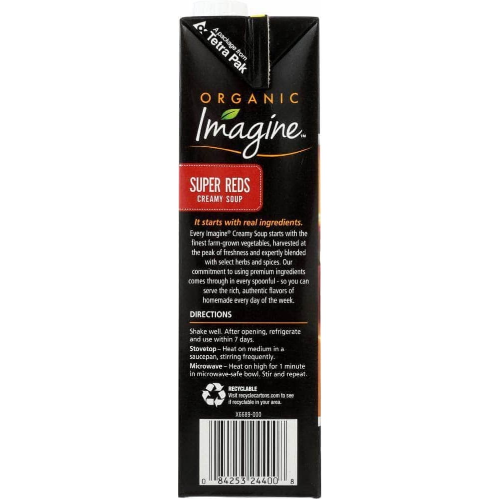 Imagine Foods Imagine Creamy Super Reds Soup Organic, 32 oz