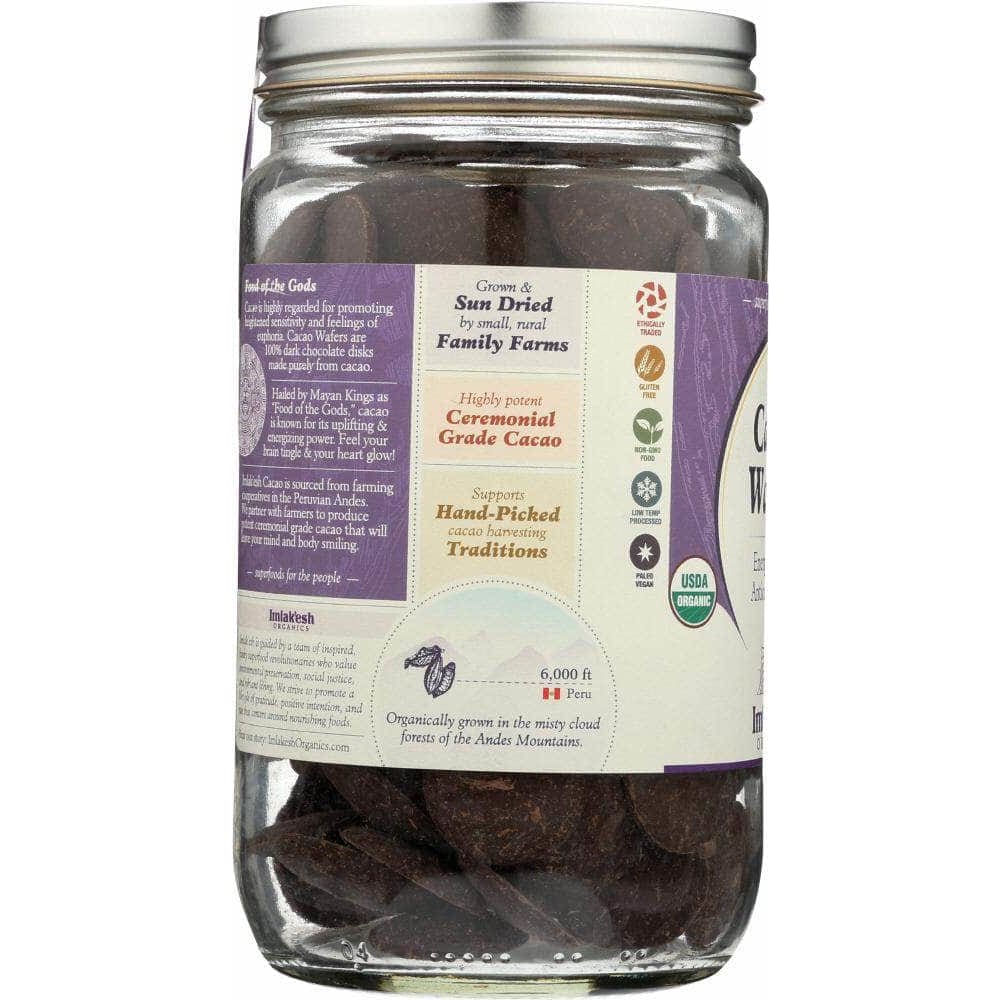 Imlakesh Organics Imlakesh Organics Cacao Wafers Raw Organic, 16 oz