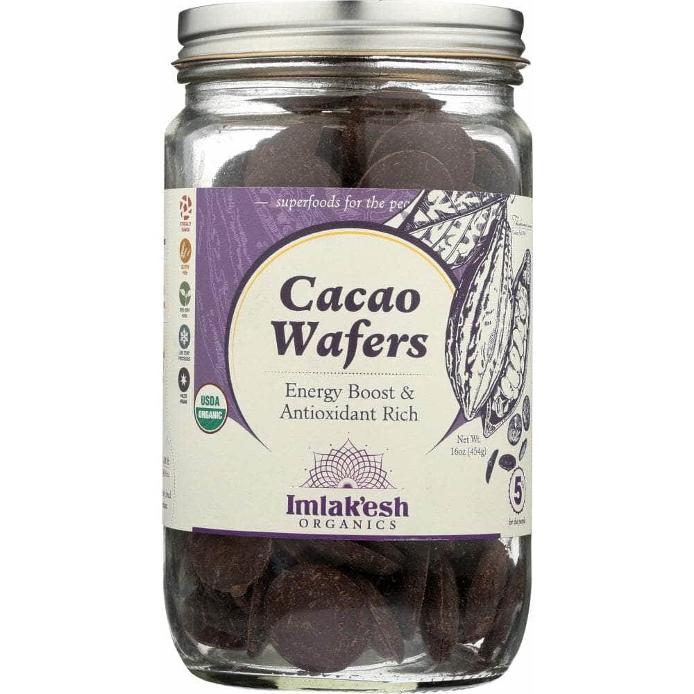 Imlakesh Organics Imlakesh Organics Cacao Wafers Raw Organic, 16 oz