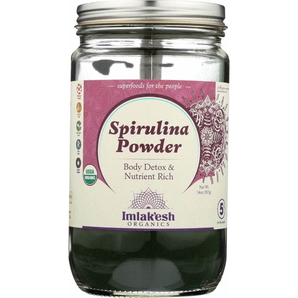 Imlakesh Organics Imlakesh Organics Spirulina Powder Organic, 14 oz