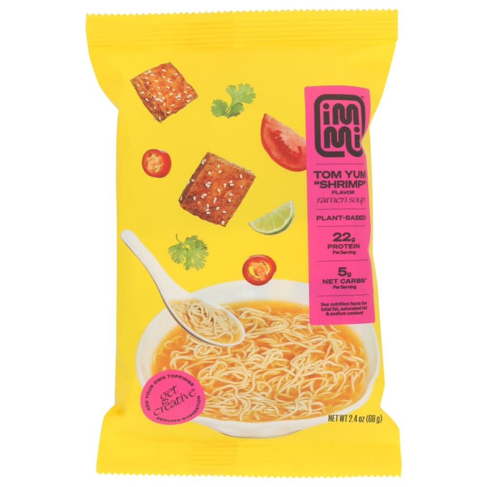 IMMI: Tom Yum Shrimp Ramen 2.4 oz (Pack of 4) - Grocery > Pantry > Food - IMMI