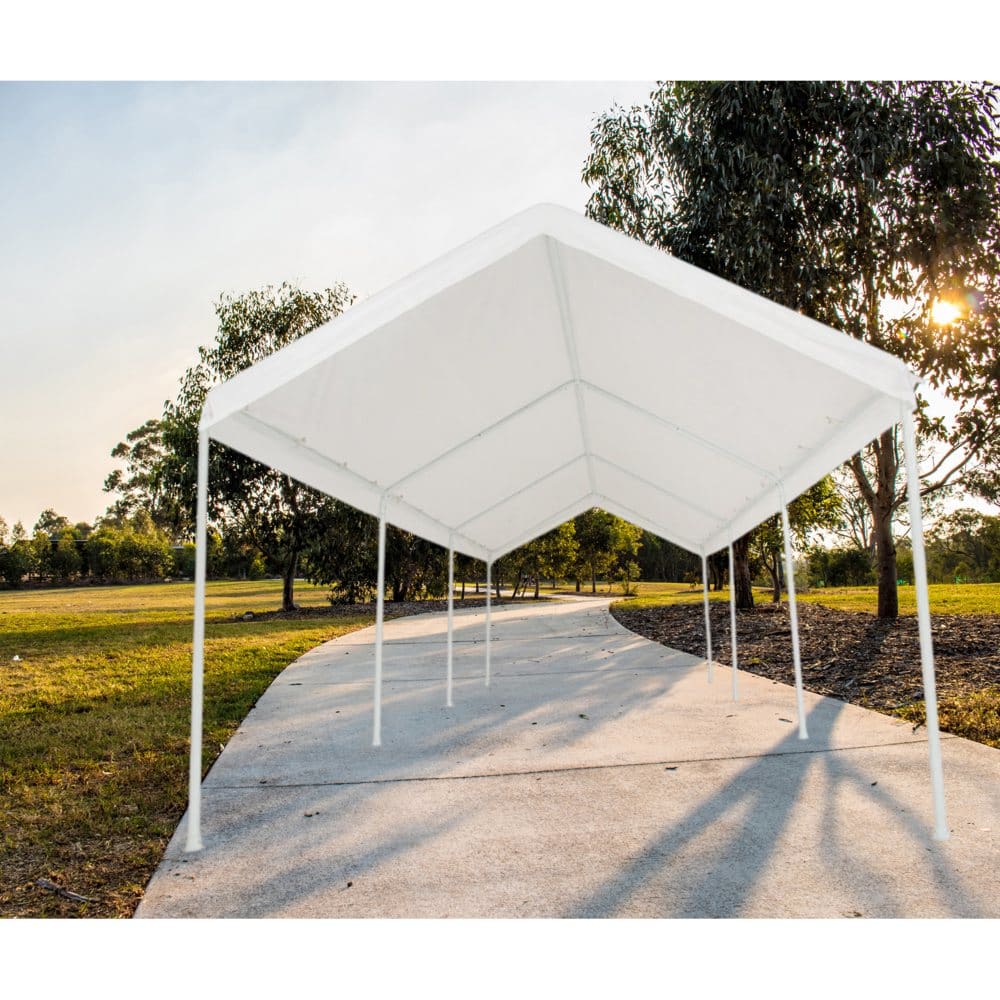 Impact Shelter 10’ x 20’ Ultra Carport Canopy Mutli-Use Universal Canopy - Outdoor Canopy Tents - ShelHealth