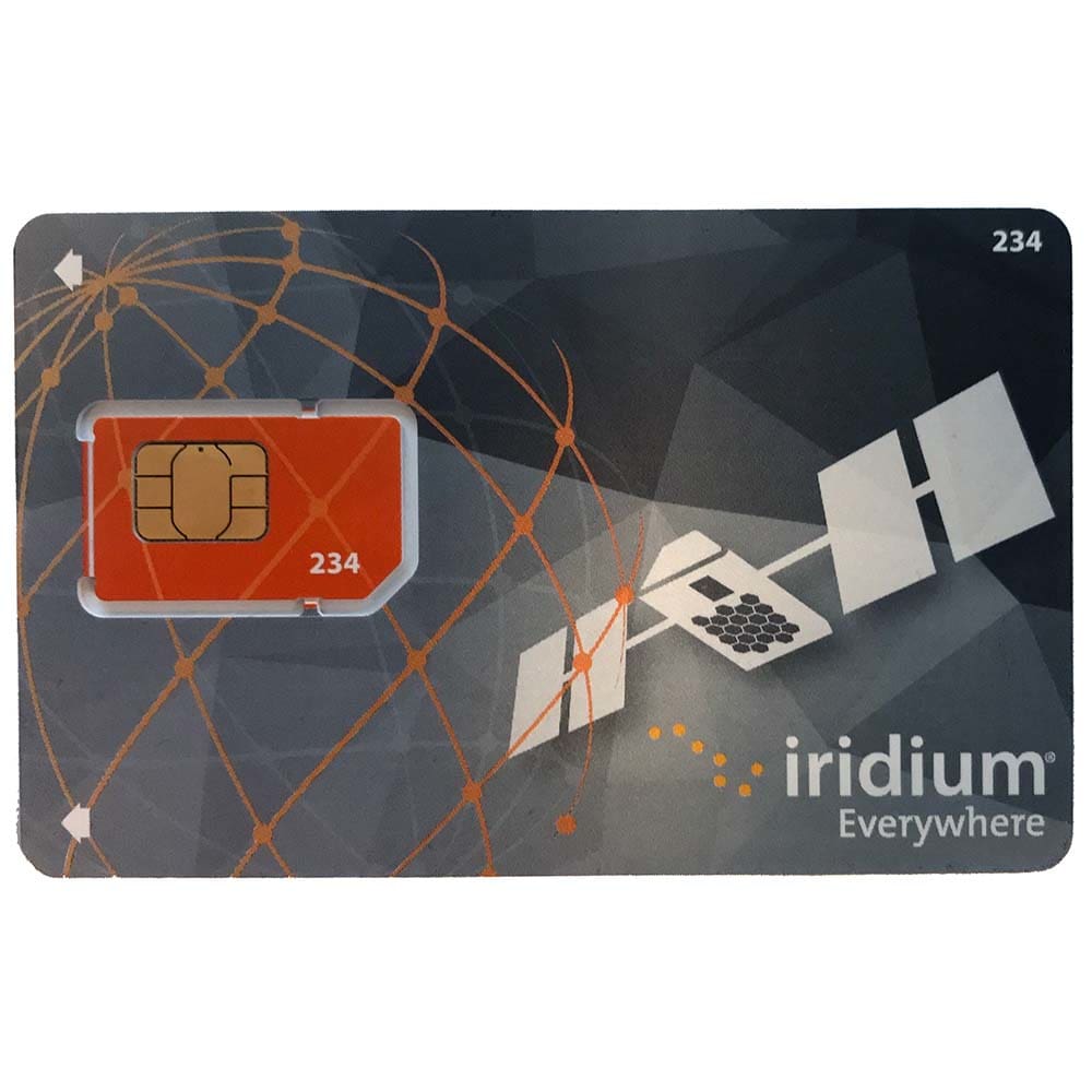 Iridium Post Paid SIM Card Activation Required - Orange - Communication | Accessories - Iridium