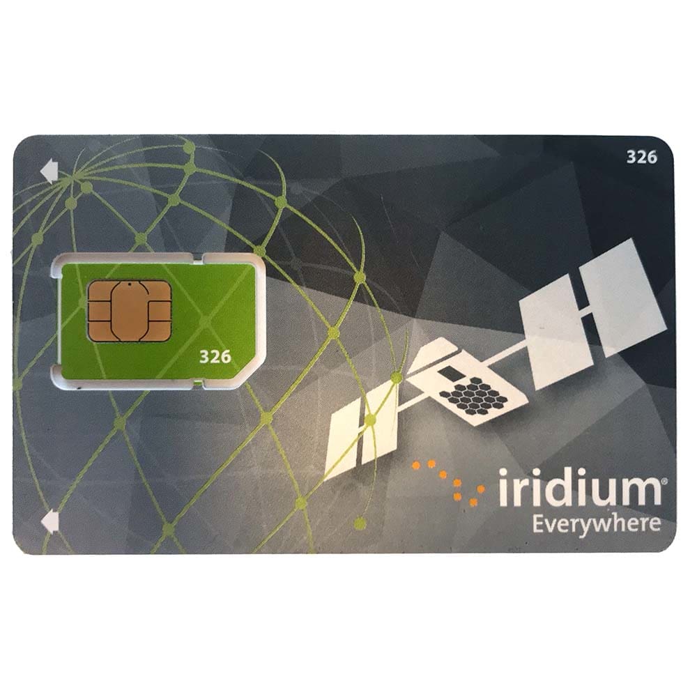 Iridium Prepaid SIM Card Activation Required - Green - Communication | Accessories - Iridium