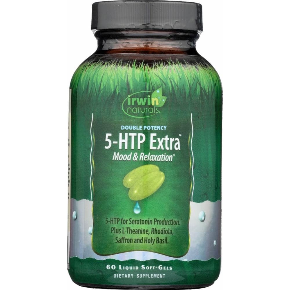 IRWIN NATURALS Vitamins & Supplements > Miscellaneous Supplements IRWIN NATURALS: 5Htp Double Potency, 60 sg