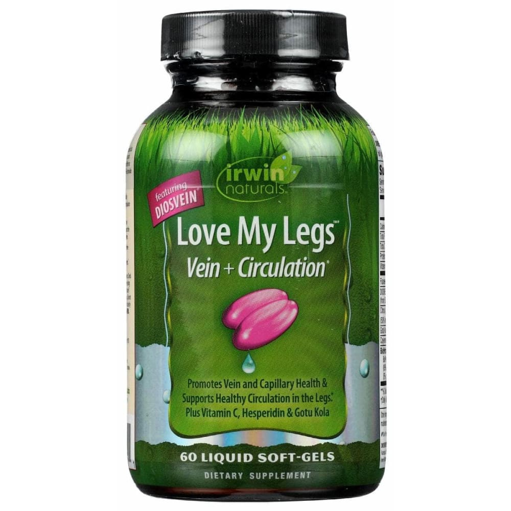 IRWIN NATURALS Vitamins & Supplements > Miscellaneous Supplements IRWIN NATURALS: Circulatory Love My Legs, 60 sg