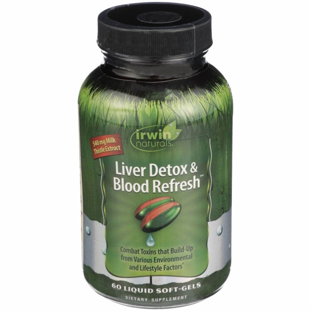 IRWIN NATURALS Vitamins & Supplements > Miscellaneous Supplements IRWIN NATURALS: Liver Detox Blood Refresh, 60 sg