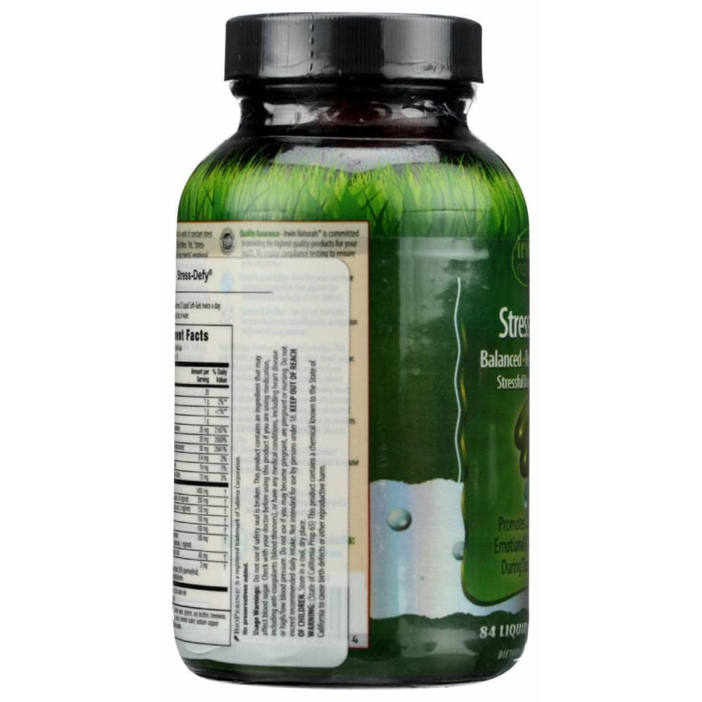 IRWIN NATURALS Vitamins & Supplements > Miscellaneous Supplements IRWIN NATURALS: Stress Defy Vitc, 84 sg