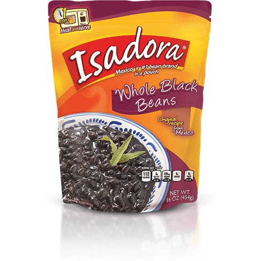 ISADORA Grocery > Meal Ingredients > Beans ISADORA: Whole Black Beans, 16 oz