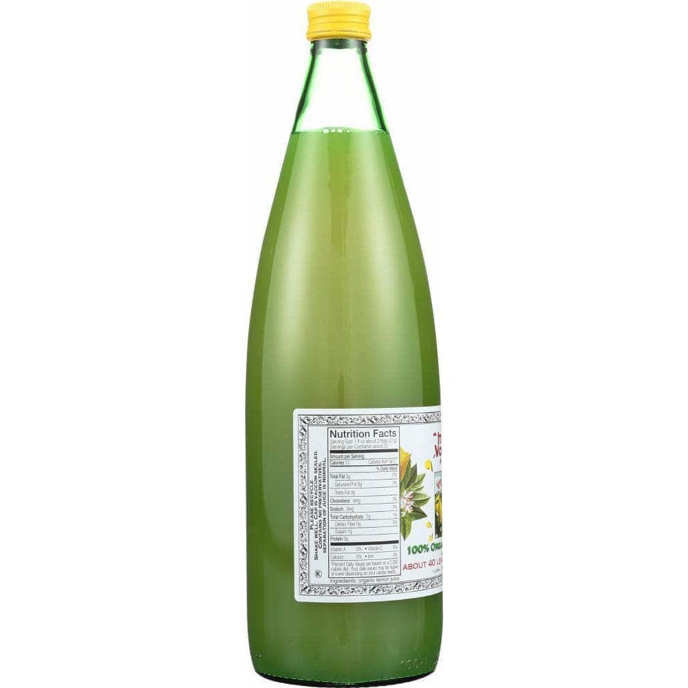 Italian Volcano Italian Volcano Organic Lemon Juice, 33.8 oz