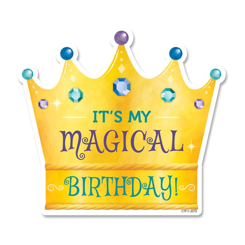 Its My Magical Bday Badge Sticker Mystical Magical (Pack of 10) - Badges - Creative Teaching Press