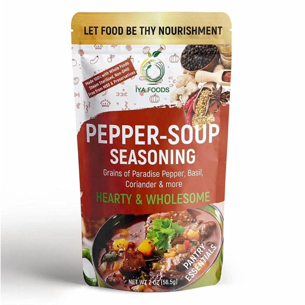 IYA FOODS LLC Grocery > Cooking & Baking > Seasonings IYA FOODS LLC: Pepper Soup Seasoning, 2 oz
