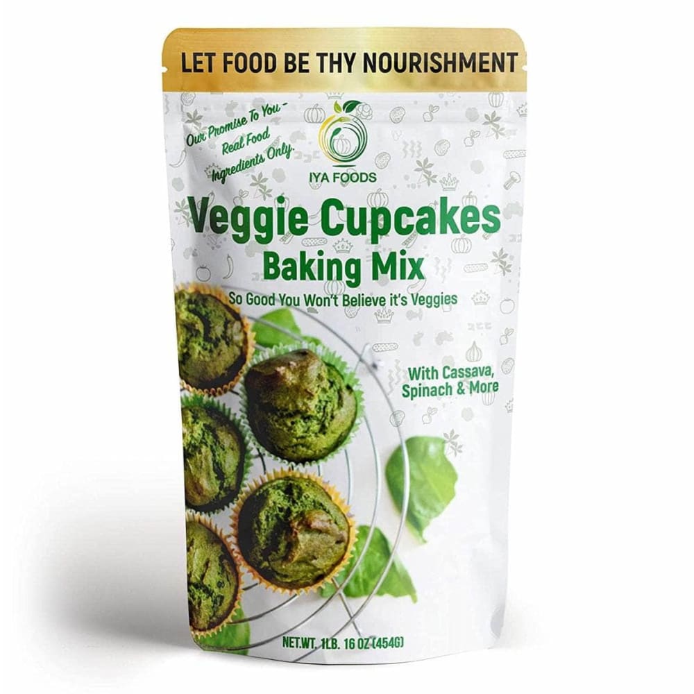 IYA FOODS LLC Grocery > Cooking & Baking > Baking Ingredients IYA FOODS LLC: Veggie Cupcake Baking Mix, 1 lb