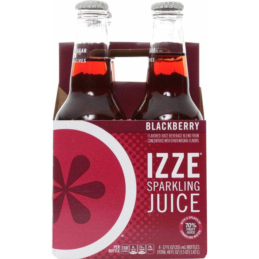 Izze Izze Beverage Sparkling Blackberry 4 count, 48 oz