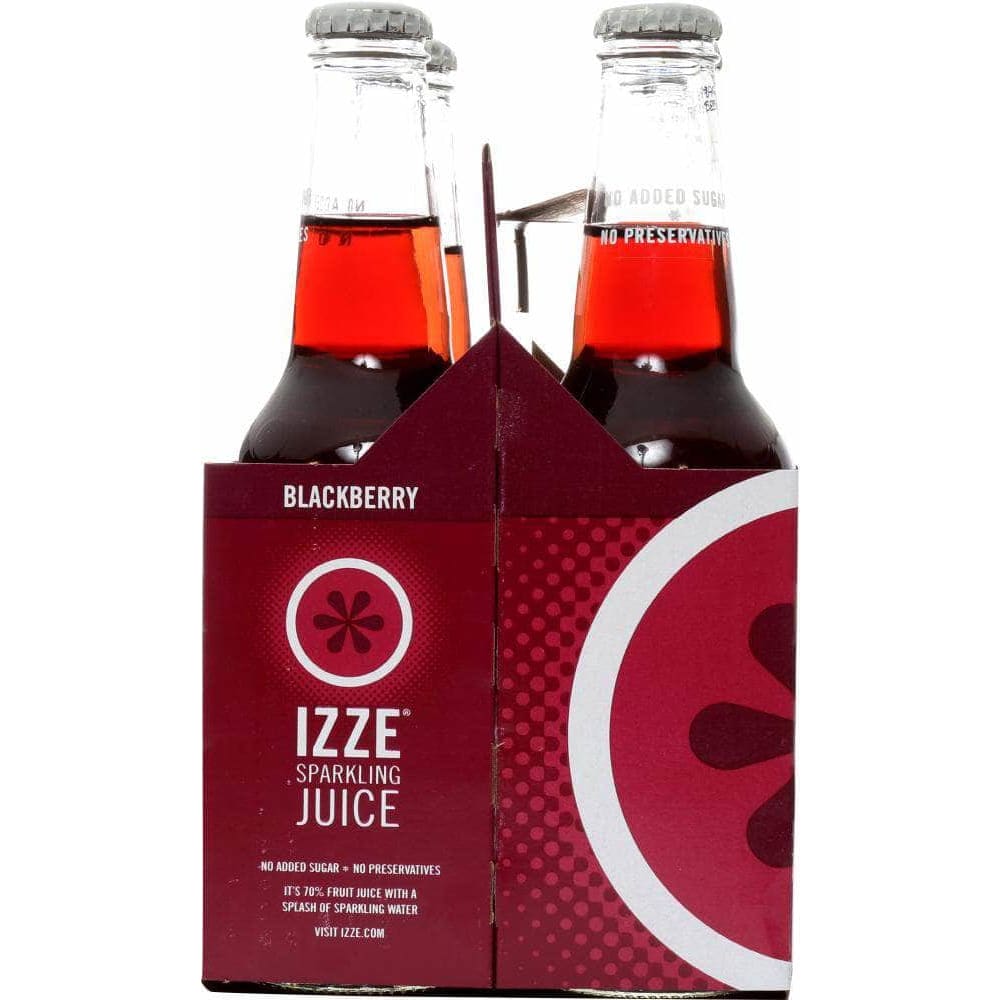 Izze Izze Beverage Sparkling Blackberry 4 count, 48 oz